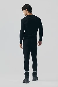 Wool Base-Layer Ski Leggings