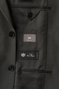 Slim Fit Wool-Blend Jacket