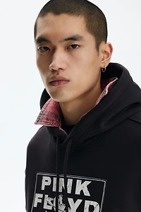 Regular-Fit Printed Hoodie