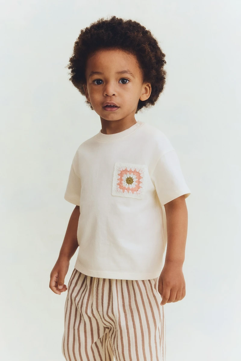Pocket-Detail Cotton T-Shirt