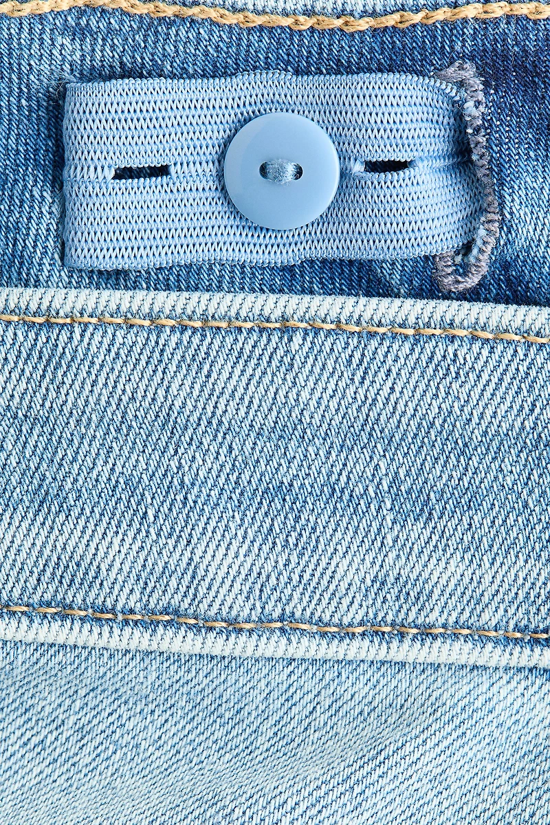 Flared Leg Low Jeans