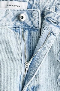 Flared Regular Waist Jeans