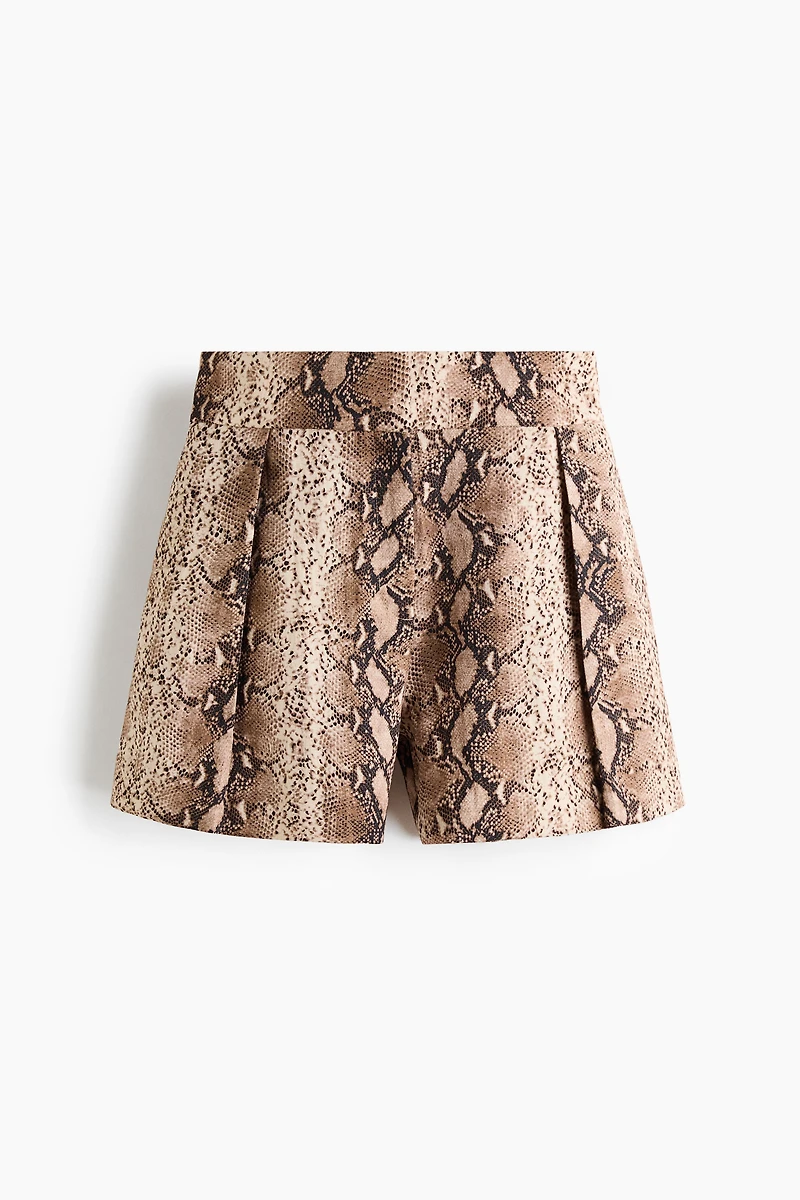 Patterned Dressy Shorts