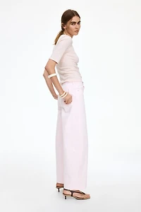 Pointelle Jersey T-Shirt