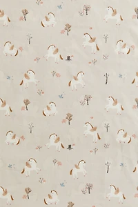 Patterned Cotton Duvet Cover Set