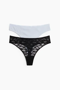 2-Pack Thong Briefs