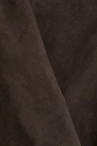 Suede Mini Skirt