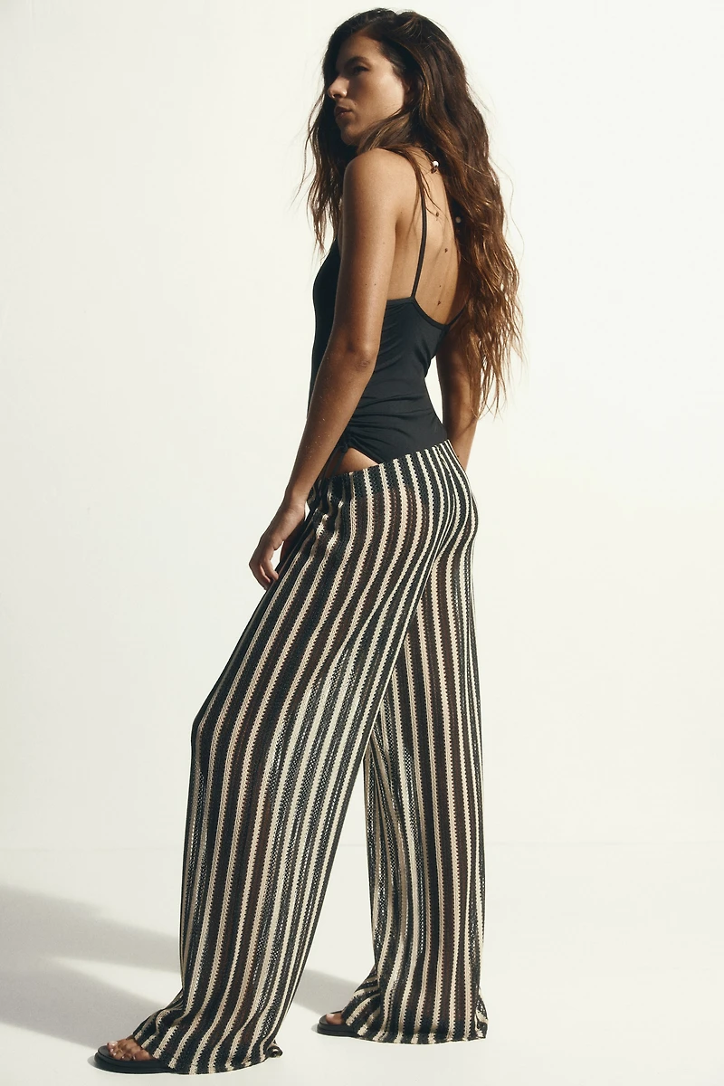 Pantalon de plage à jambes droites