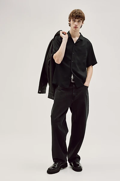Regular Fit Lyocell Resort Shirt