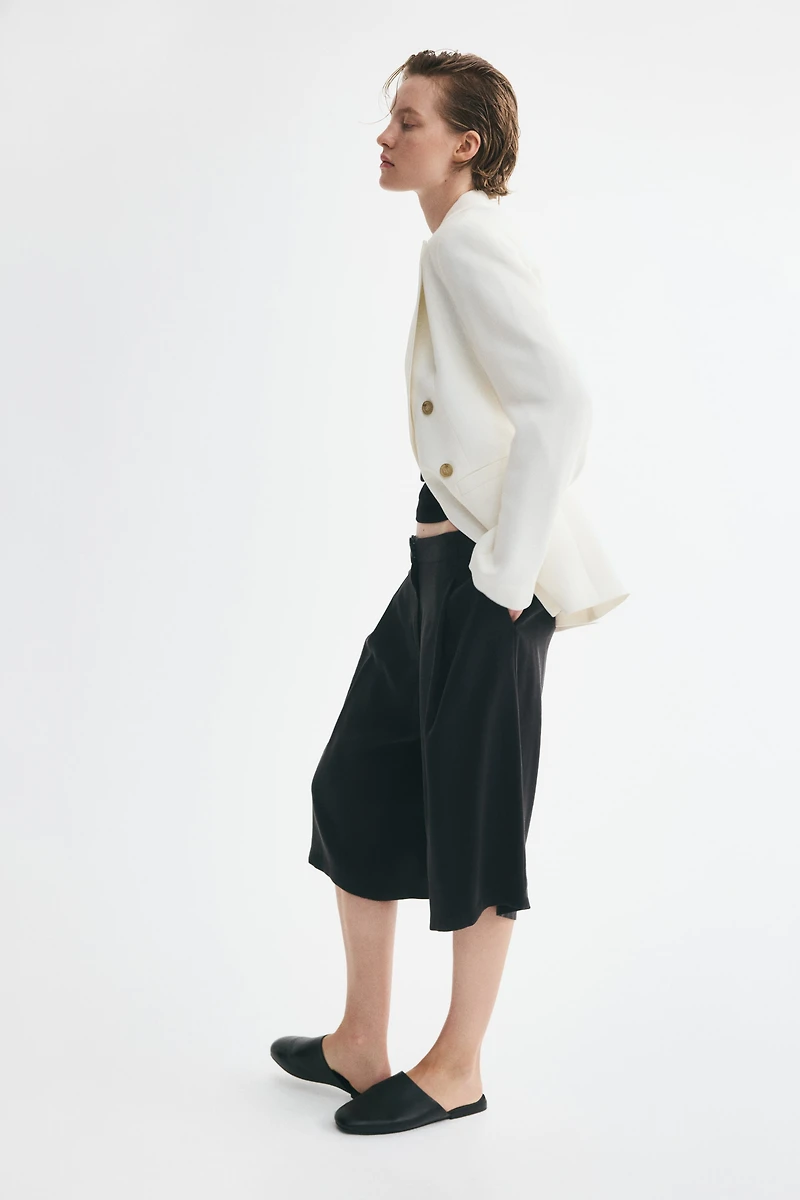 Double-Breasted Viscose-Blend Blazer