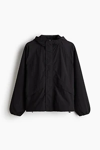 Loose-Fit Nylon Windbreaker