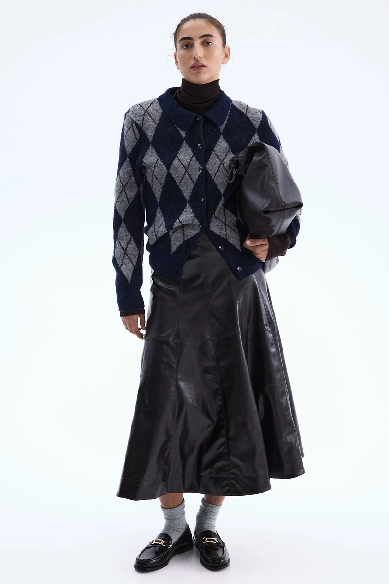 Cardigan with Collar