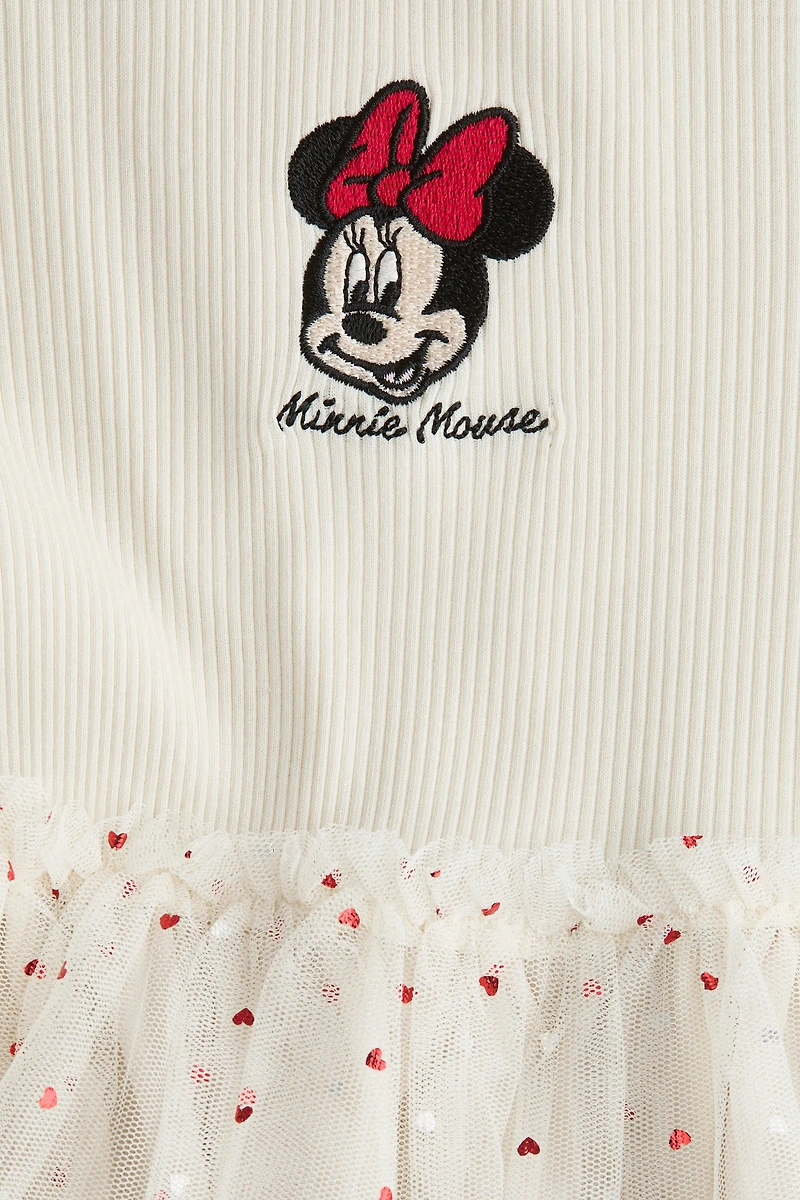 Robe en tulle avec motif