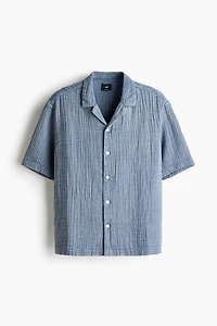 Chemise décontractée en mousseline