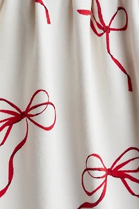 Printed Sweatshirt Dress