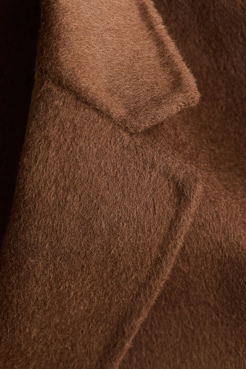 Handmade Wool-Blend Coat