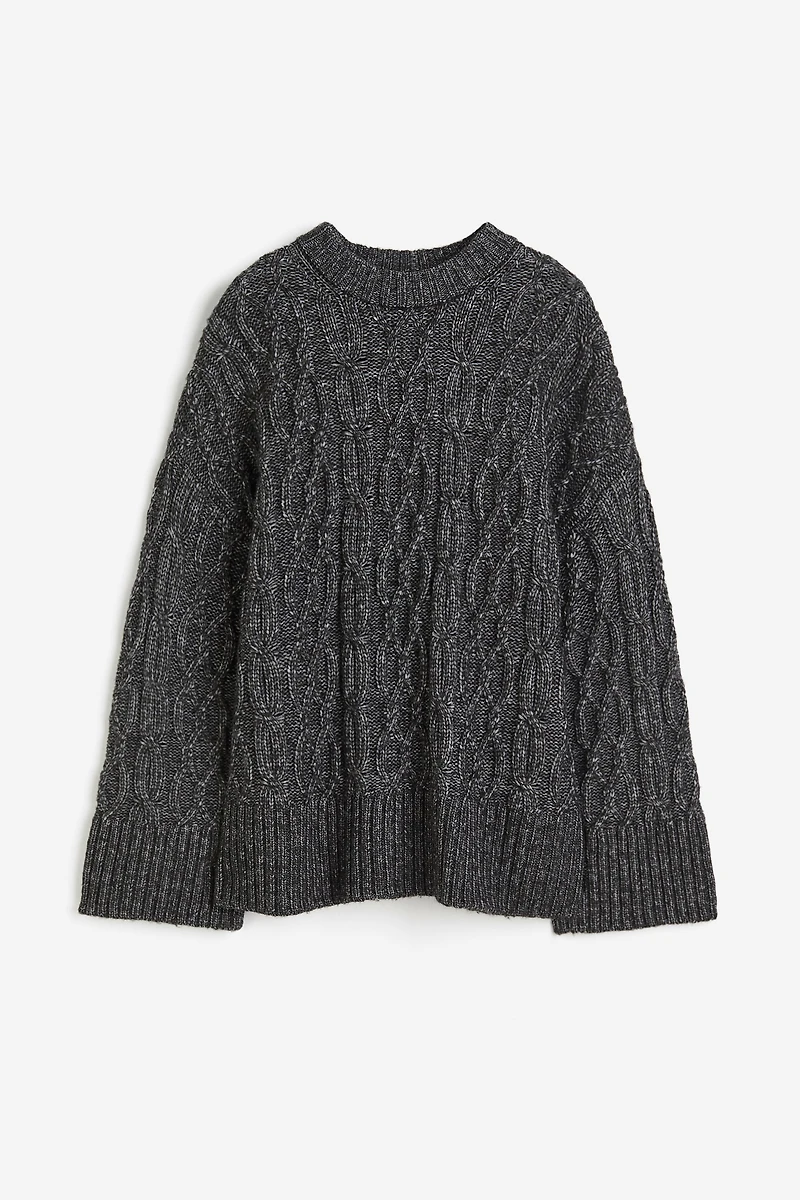 Cable-knit Sweater