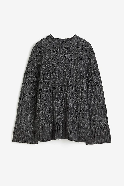 Cable-knit Sweater