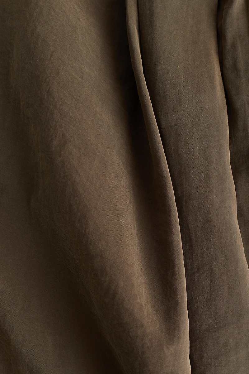 Balloon-Leg Modal Pants