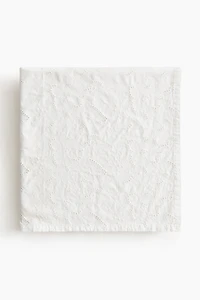 Tablecloth with Eyelet Embroidery