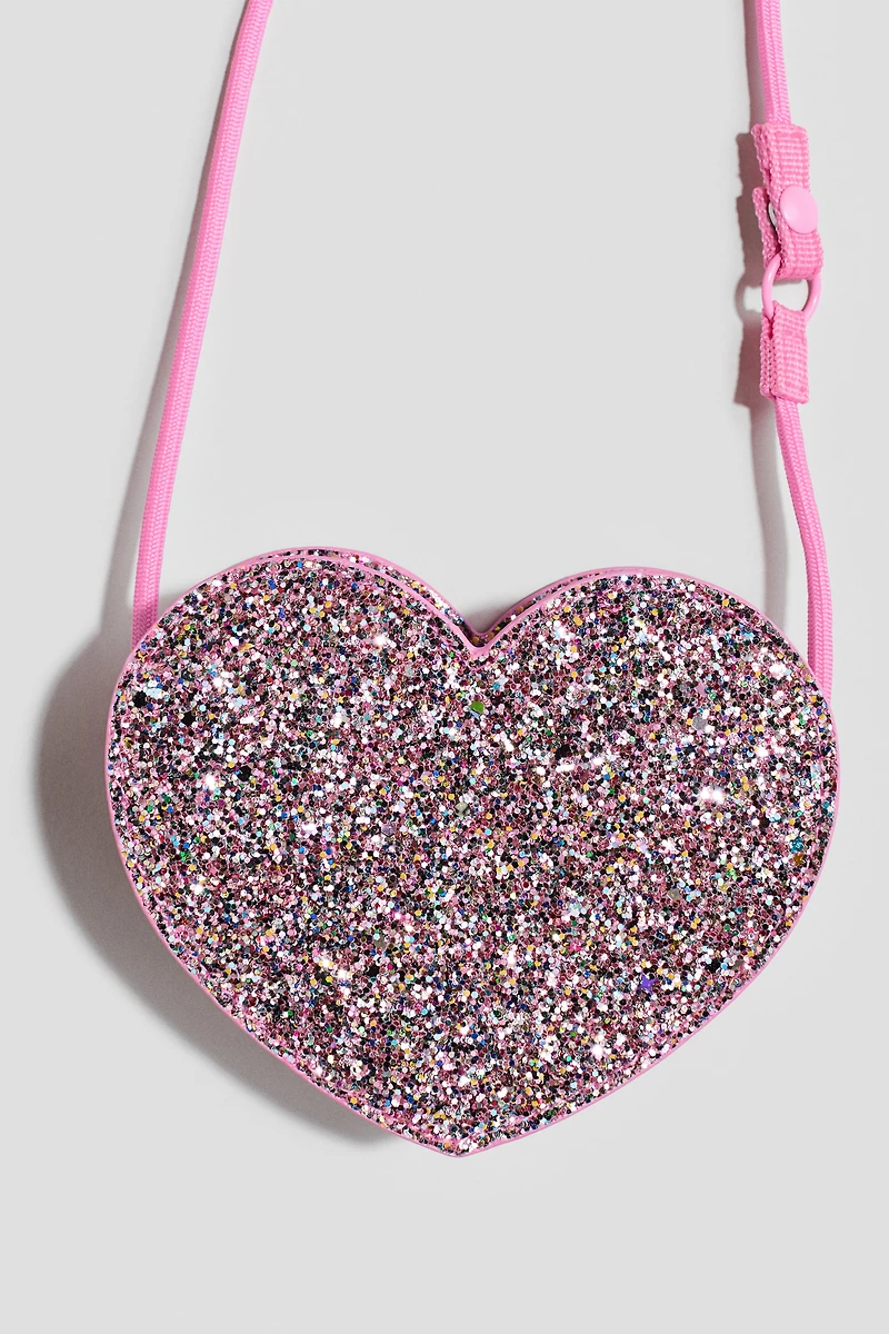 Heart-Shaped Crossbody Bag