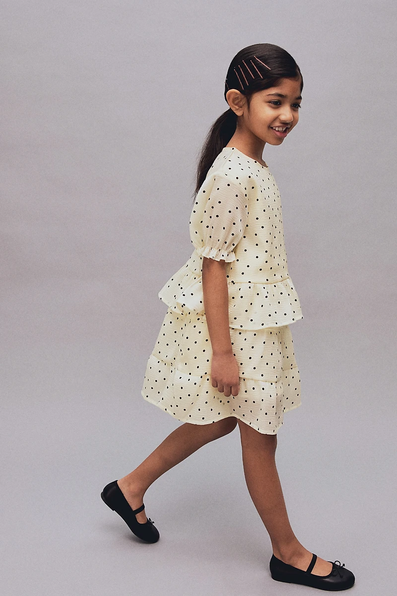 Tiered skirt