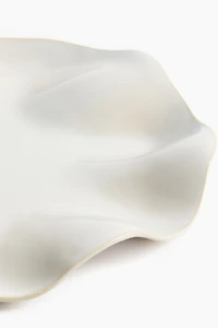 Sculptural Stoneware Serving Plate