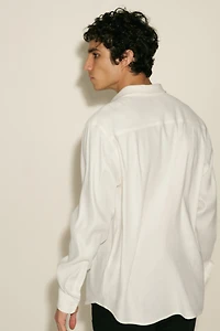Easy Care Regular-Fit Linen-Blend Shirt