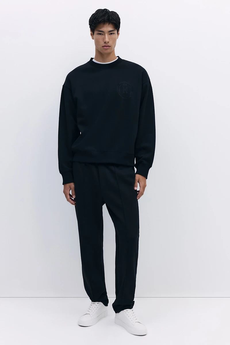 Chandail imprimé coupe classique