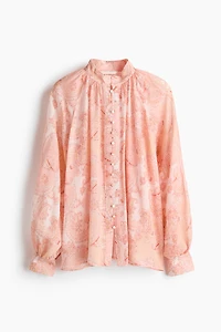 Oversized Lyocell Blouse