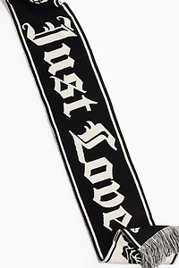 Écharpe en tricot jacquard