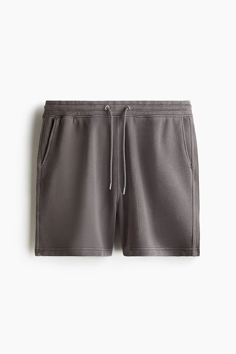 Short coupe classique en molleton