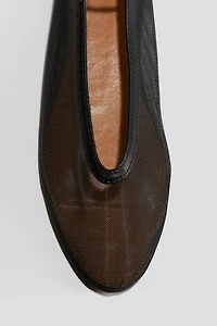 Ballerines en filet