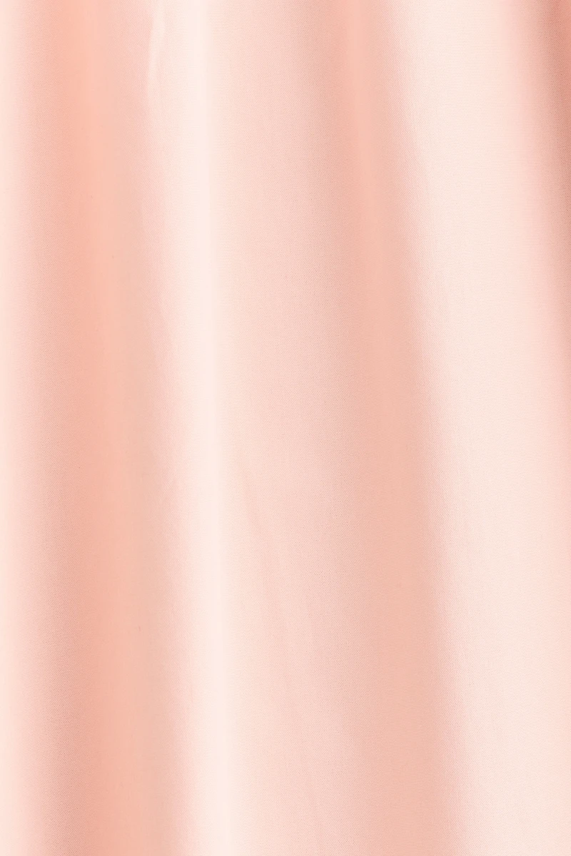 Smocked Dress with Flared Skirt