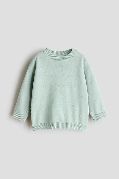 Jacquard-Knit Sweater