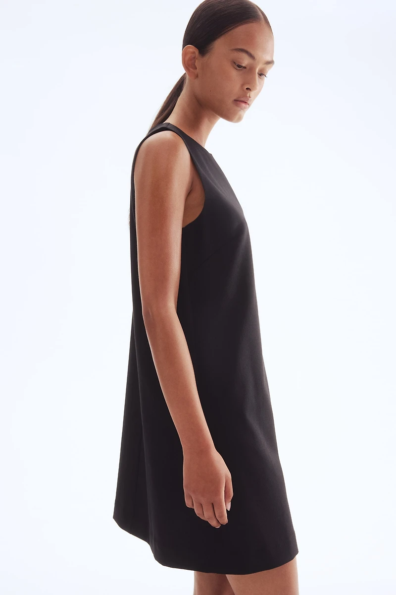 Twill Shift Dress