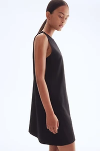 Twill Shift Dress