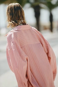 Chemise en lyocell mélangé
