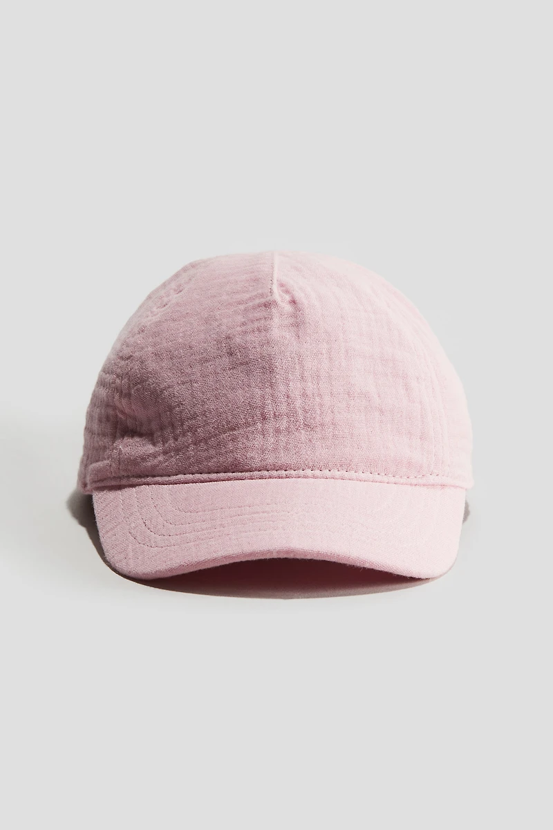 Appliquéd Cotton Cap
