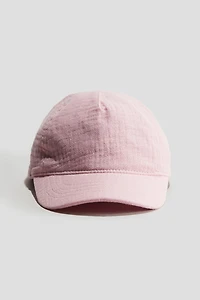 Appliquéd Cotton Cap