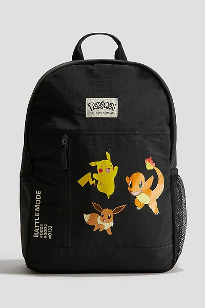 Printed Backpack