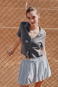 Short-Sleeved Cardigan