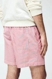 Regular-Fit Cotton Shorts