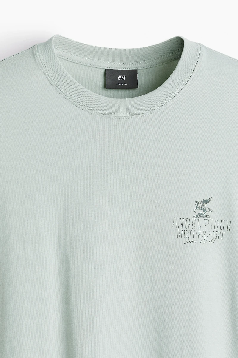 Loose Fit Printed T-shirt
