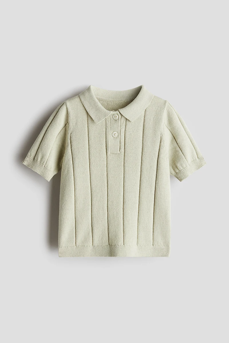 Knit Polo Shirt