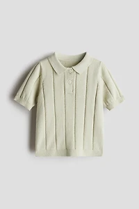 Knit Polo Shirt