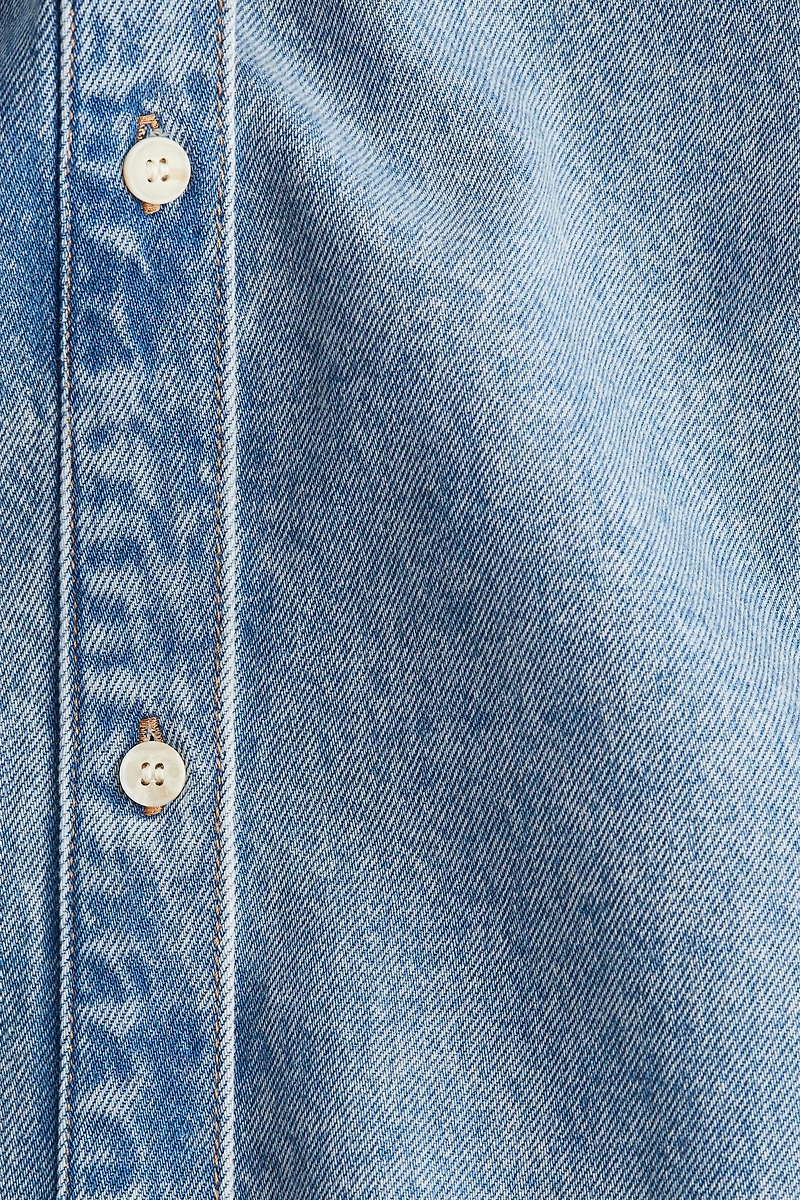Oversized Denim Shirt