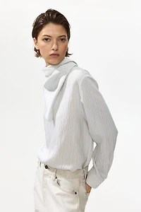 Blouse with Scarf