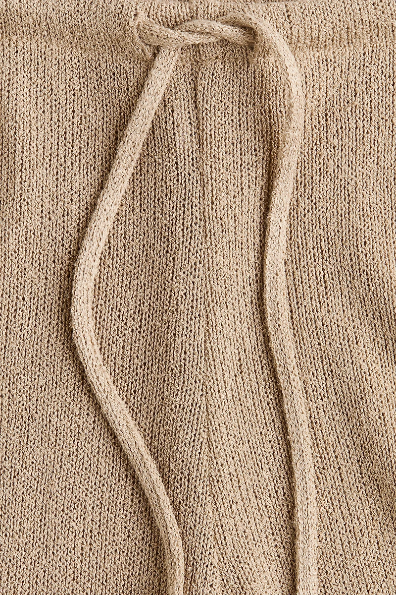 Knit Drawstring Pants