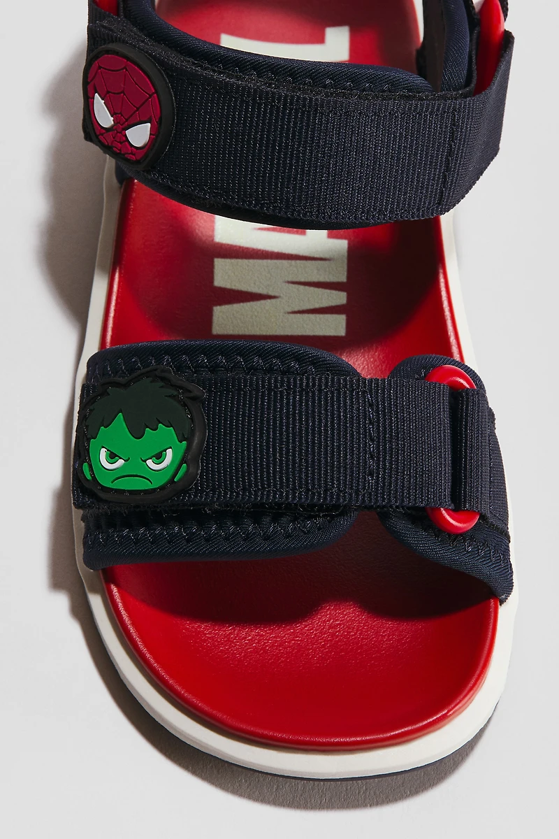 Motif-Detail Sandals